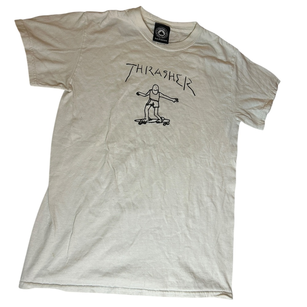 Thrasher Skateboarder Logo Short Sleeve Shirt
